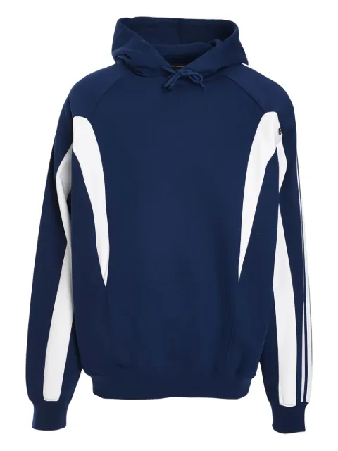Y-3 hooded colour-block sweatshirt