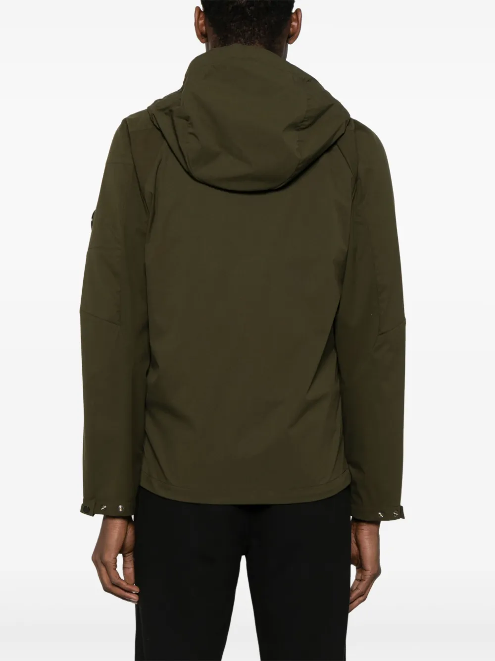 C.P. Company Jack met Lens-detail Groen