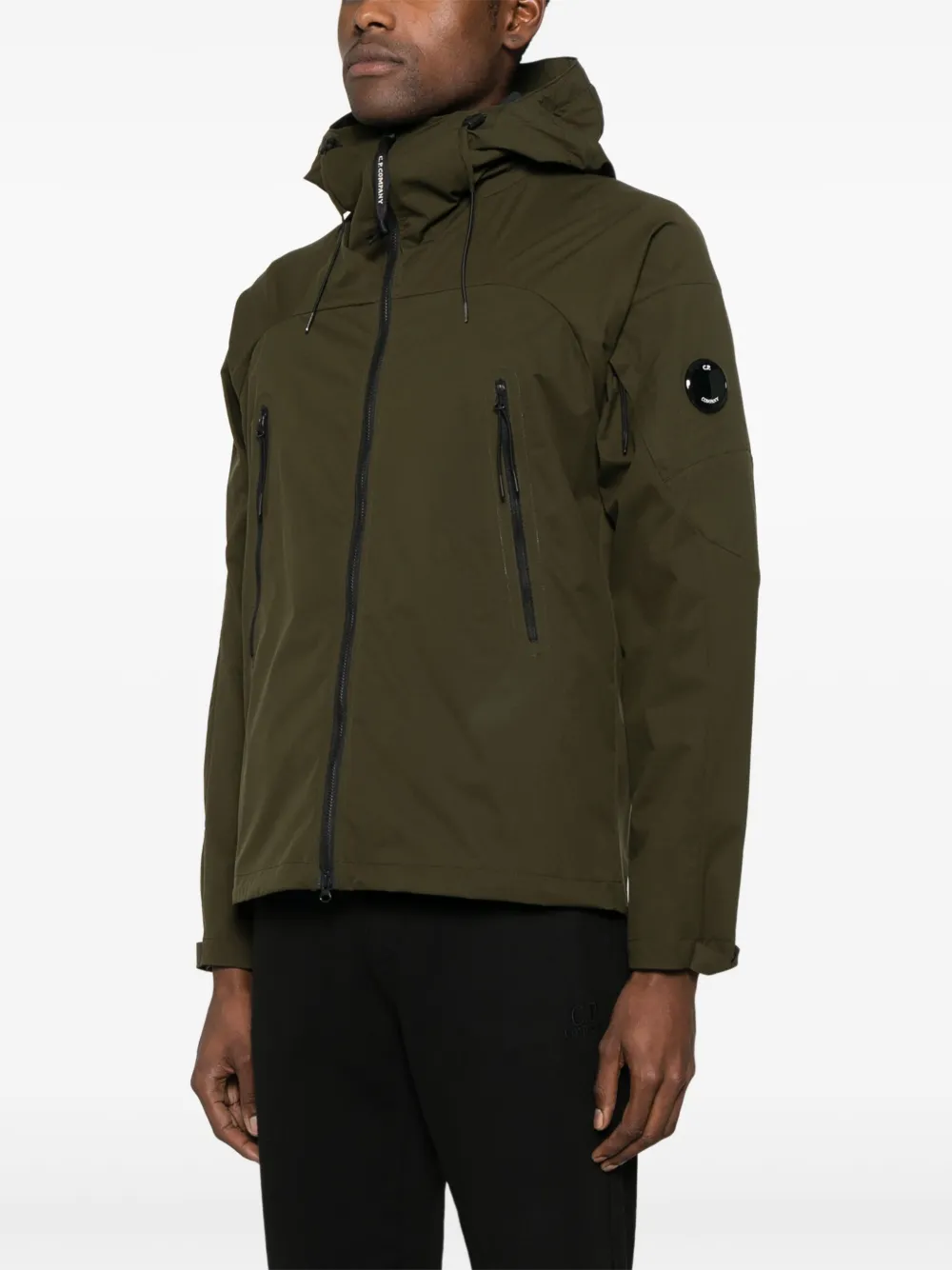 C.P. Company Jack met Lens-detail Groen