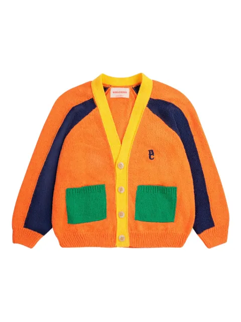 Bobo Choses cárdigan con logo bordado
