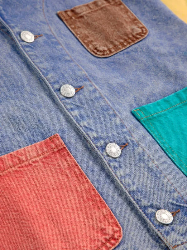 Bobo Choses Denim Shirt Blue FARFETCH AE