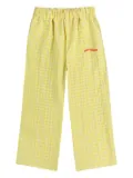 Bobo Choses checked trousers - Yellow