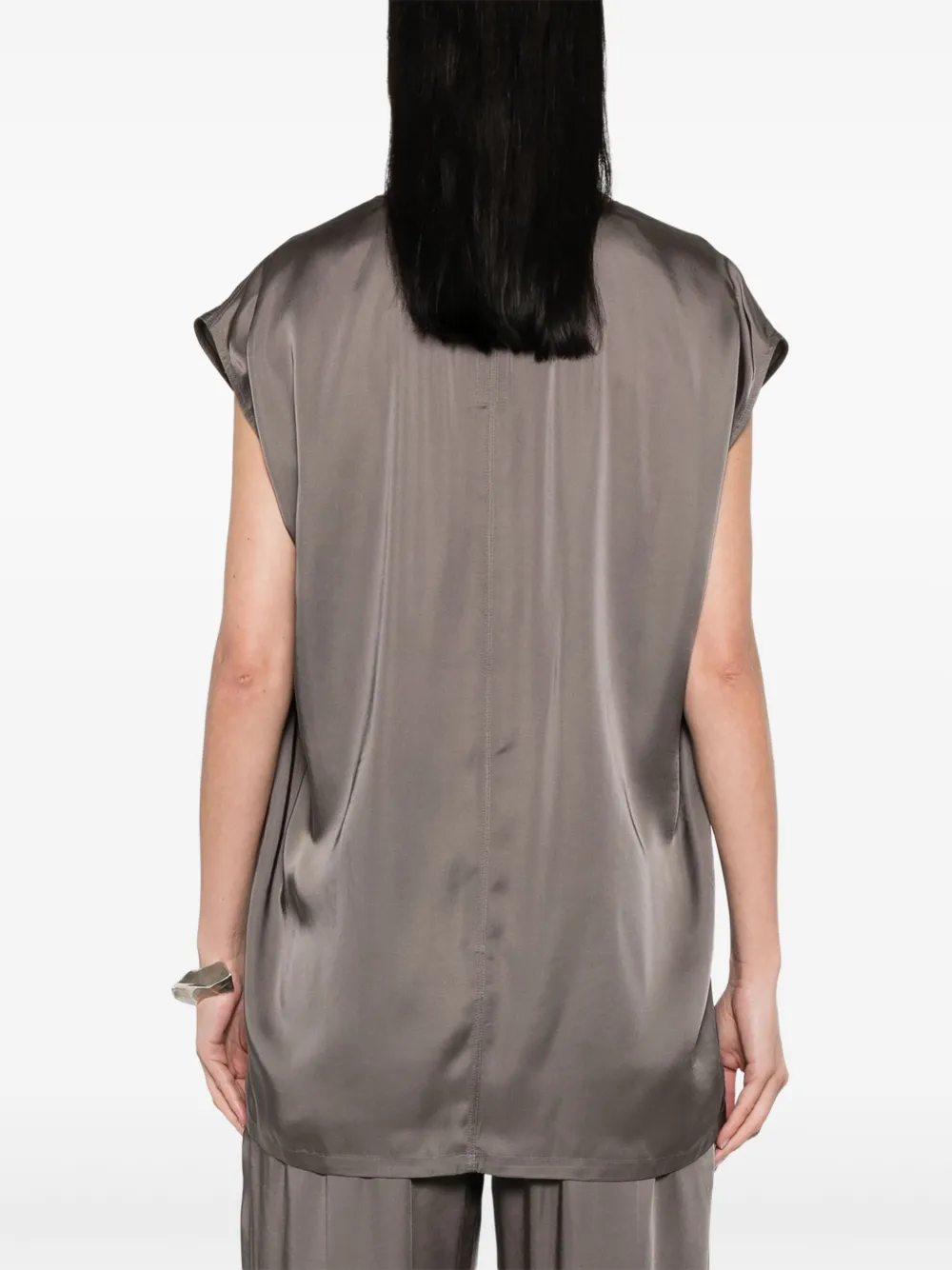 Rick Owens Dylan blouse Grijs