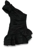 Alessandra Rich tafetta mini dress - Black