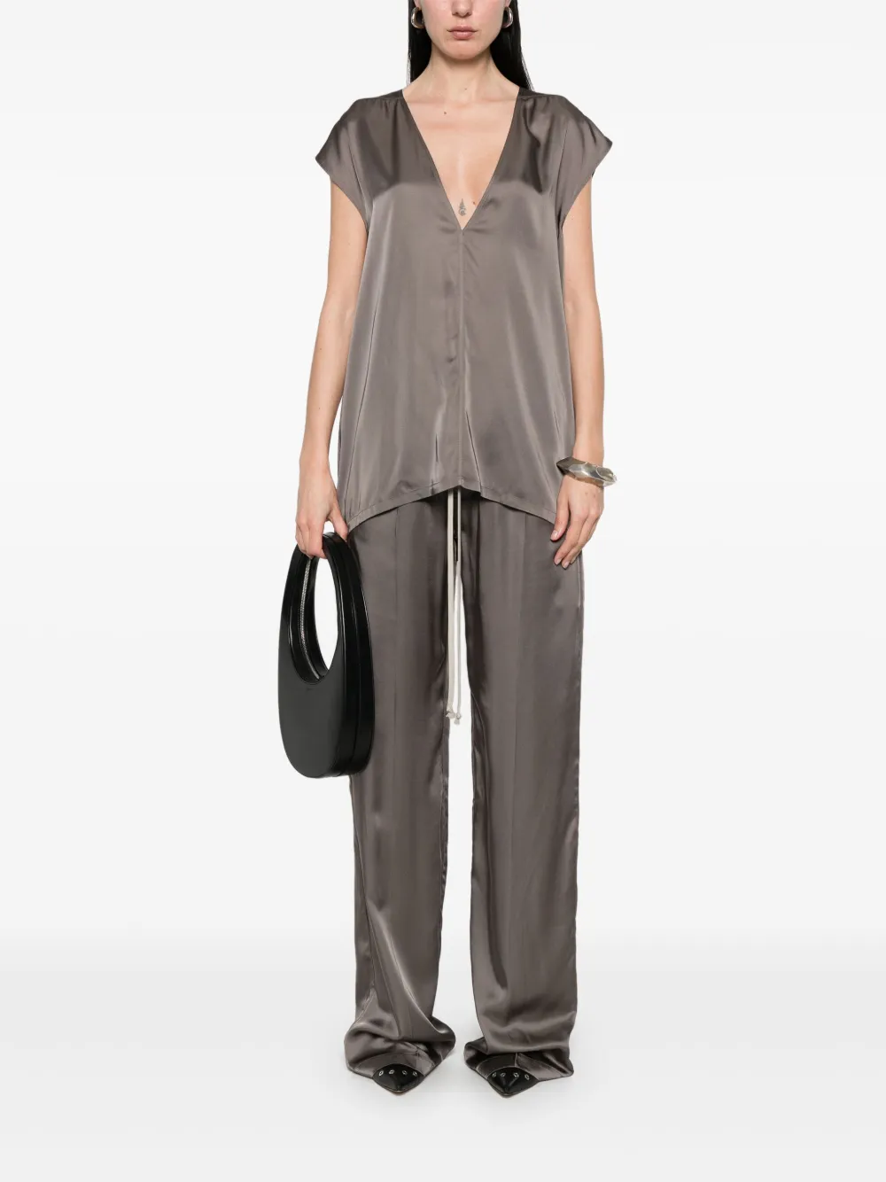 Rick Owens Dietrich trousers - Grijs