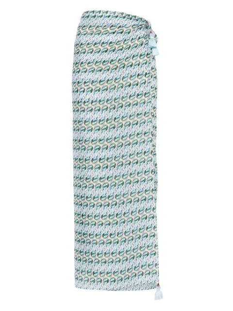 Tory Burch printed pareo