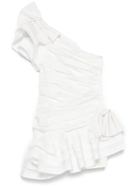Alessandra Rich tafetta mini dress