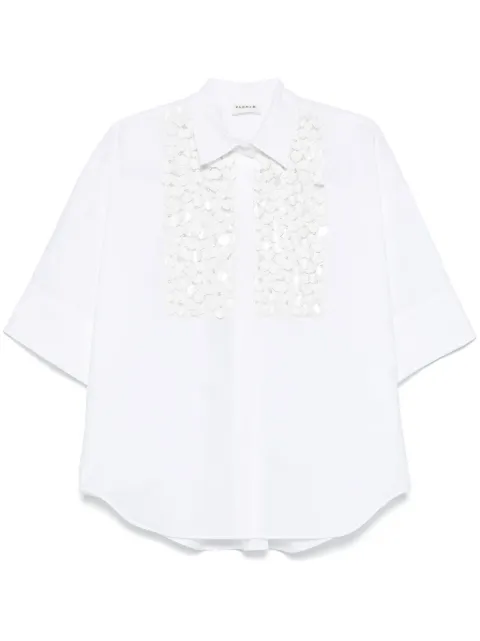 P.A.R.O.S.H. sequin-embellished shirt