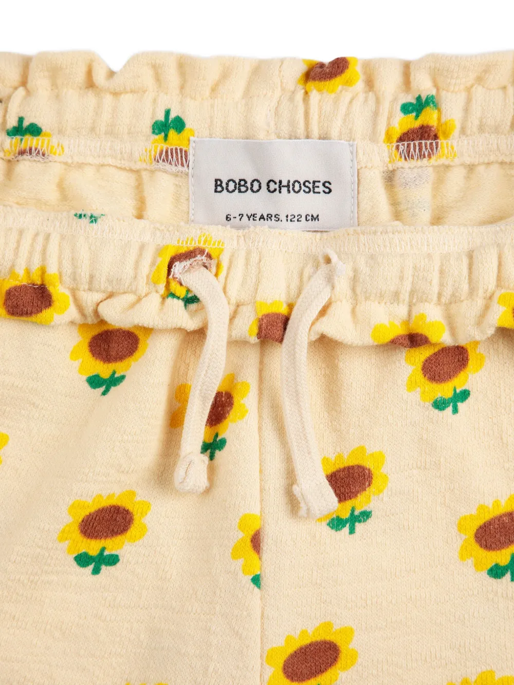 Bobo Choses printed cotton shorts - Beige