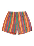 Bobo Choses stretch-cotton shorts - Orange