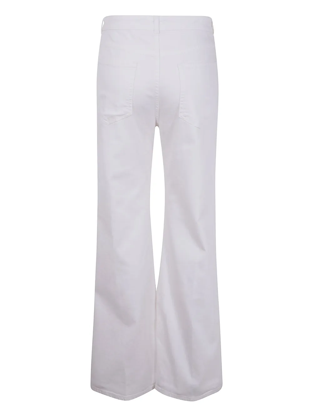 Seventy flared trousers - Wit