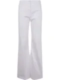 Seventy flared trousers - White