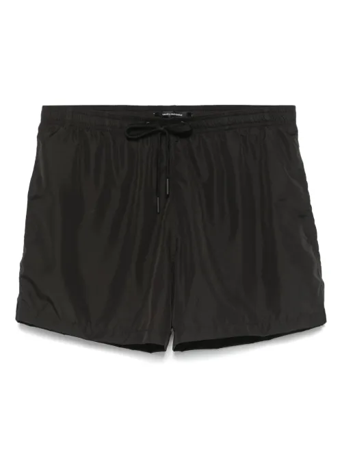 Short de bain à patch logo - Tagliatore - Modalova