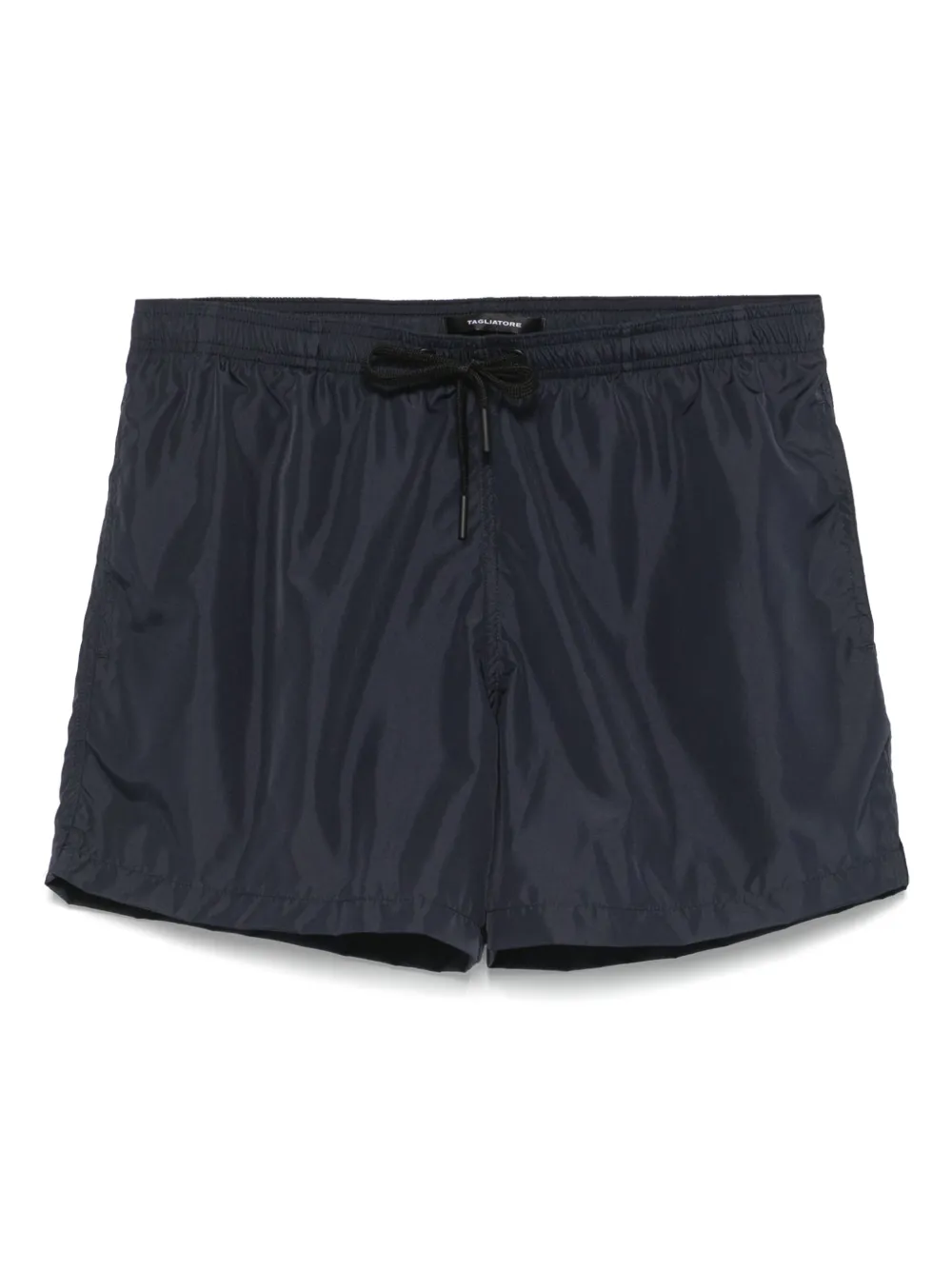 logo-patch swim shorts