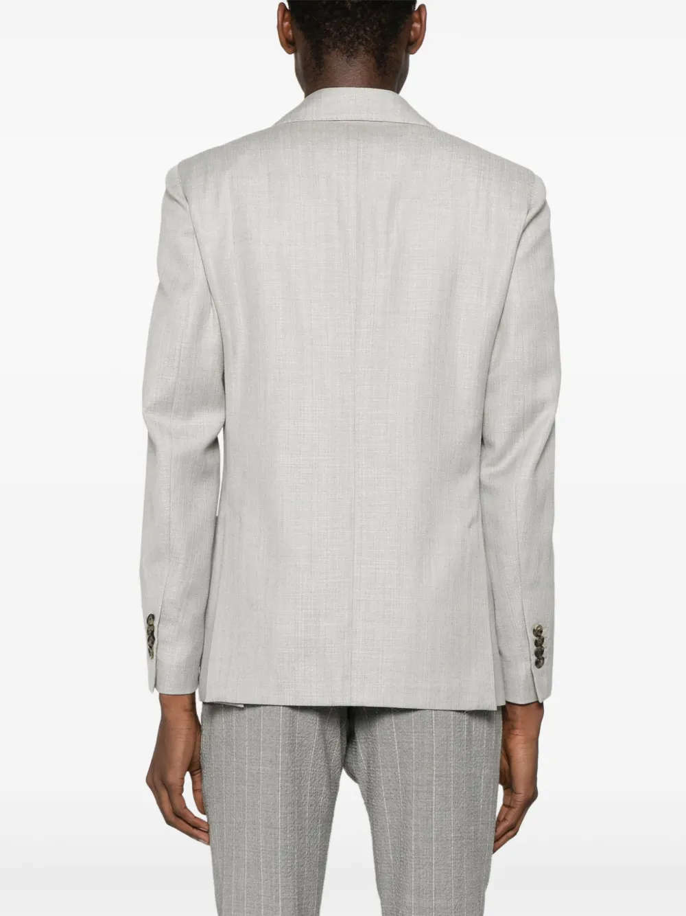 Lardini Blazer met broche Grijs