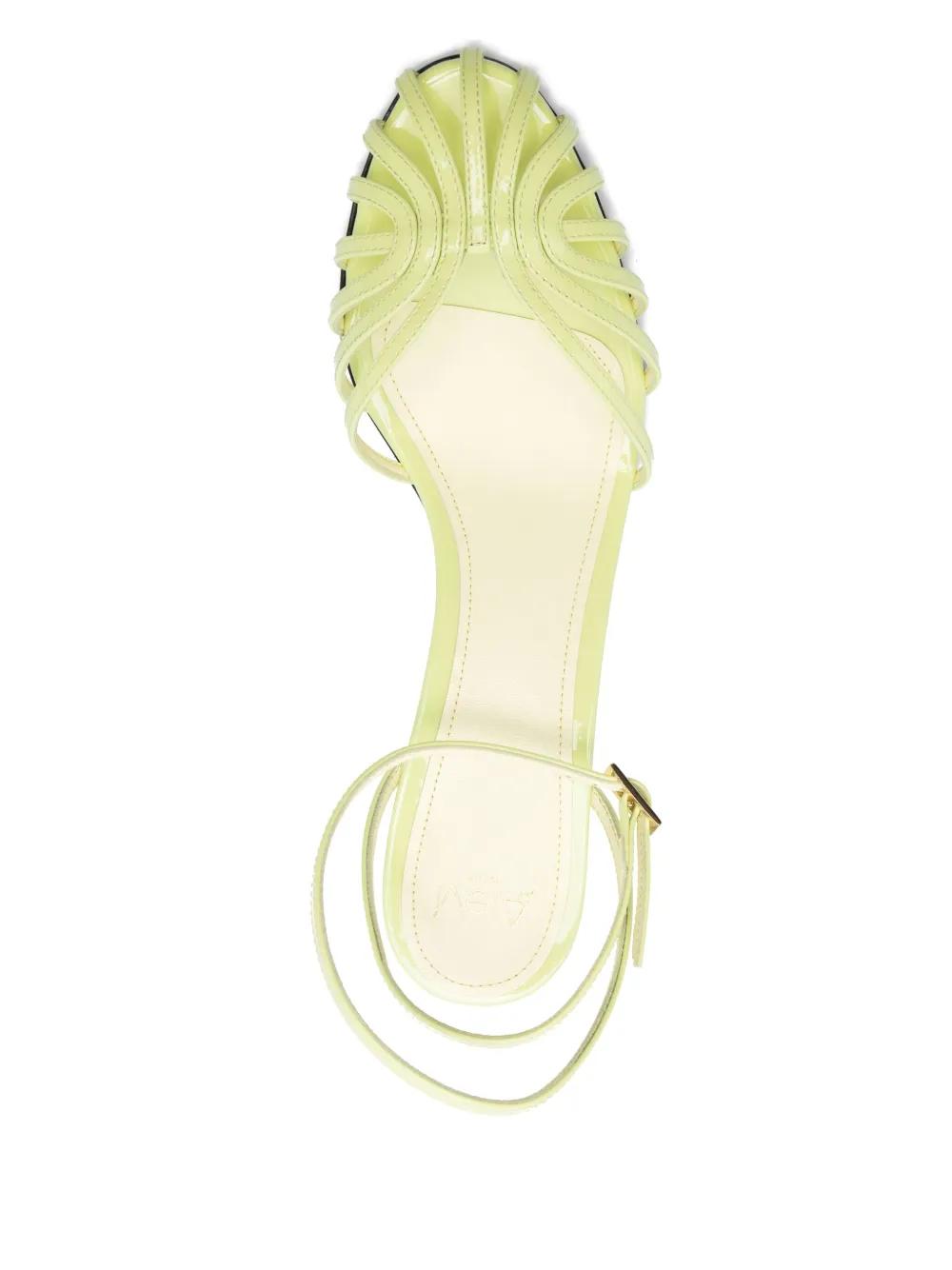 Alevì 75mm Ally sandals Green