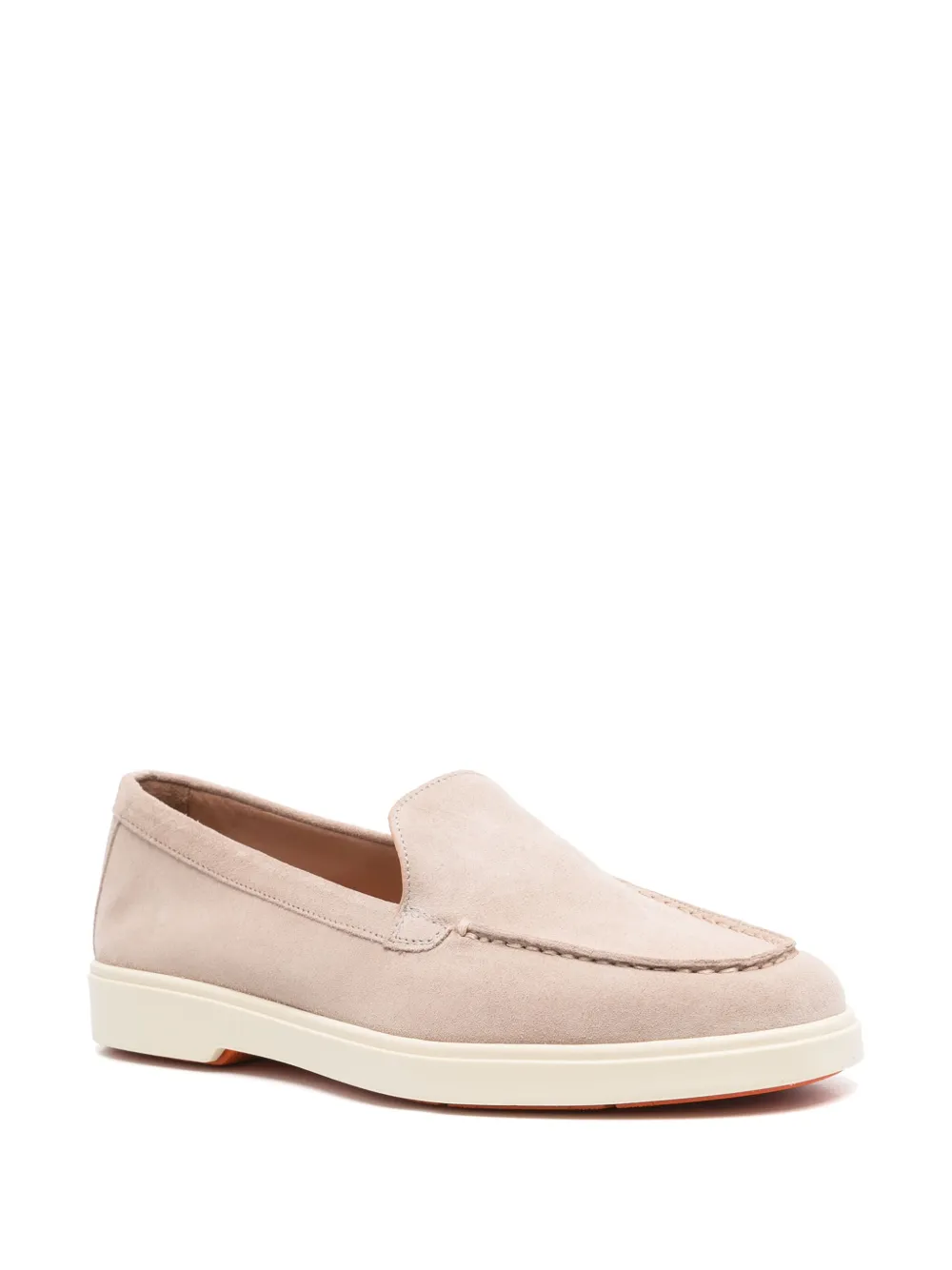 Santoni Suède loafers - Beige