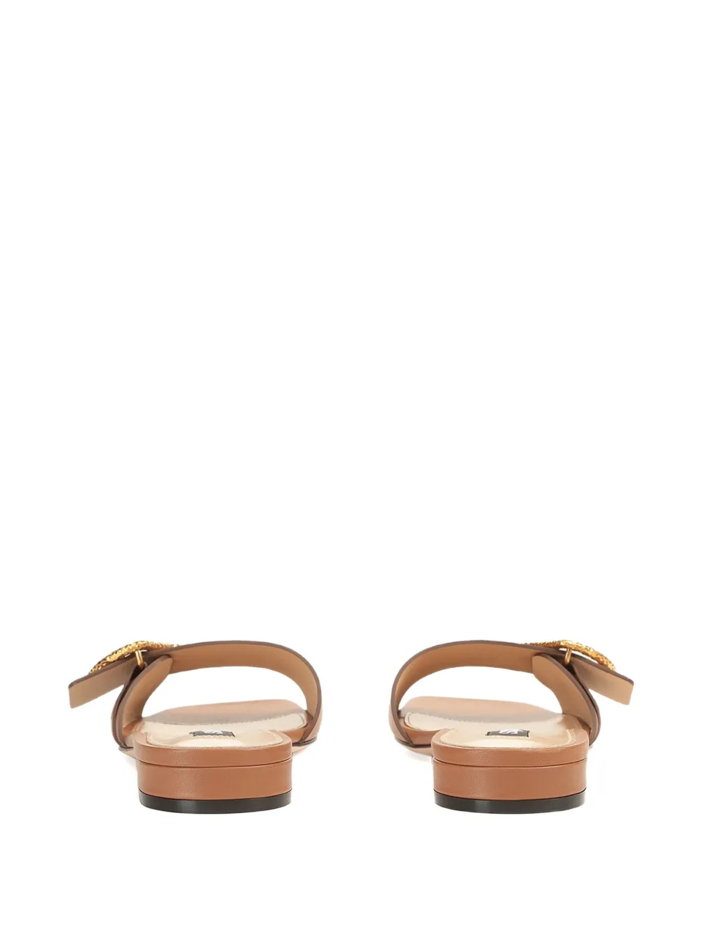 Sergio Rossi leather sandals Brown