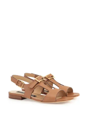 ★2025SS★【Sergio Rossi】 sr Nora - Flat sandals Wine Sandali Marrone Tacco alto: 80mm, sr Nora - Sandali