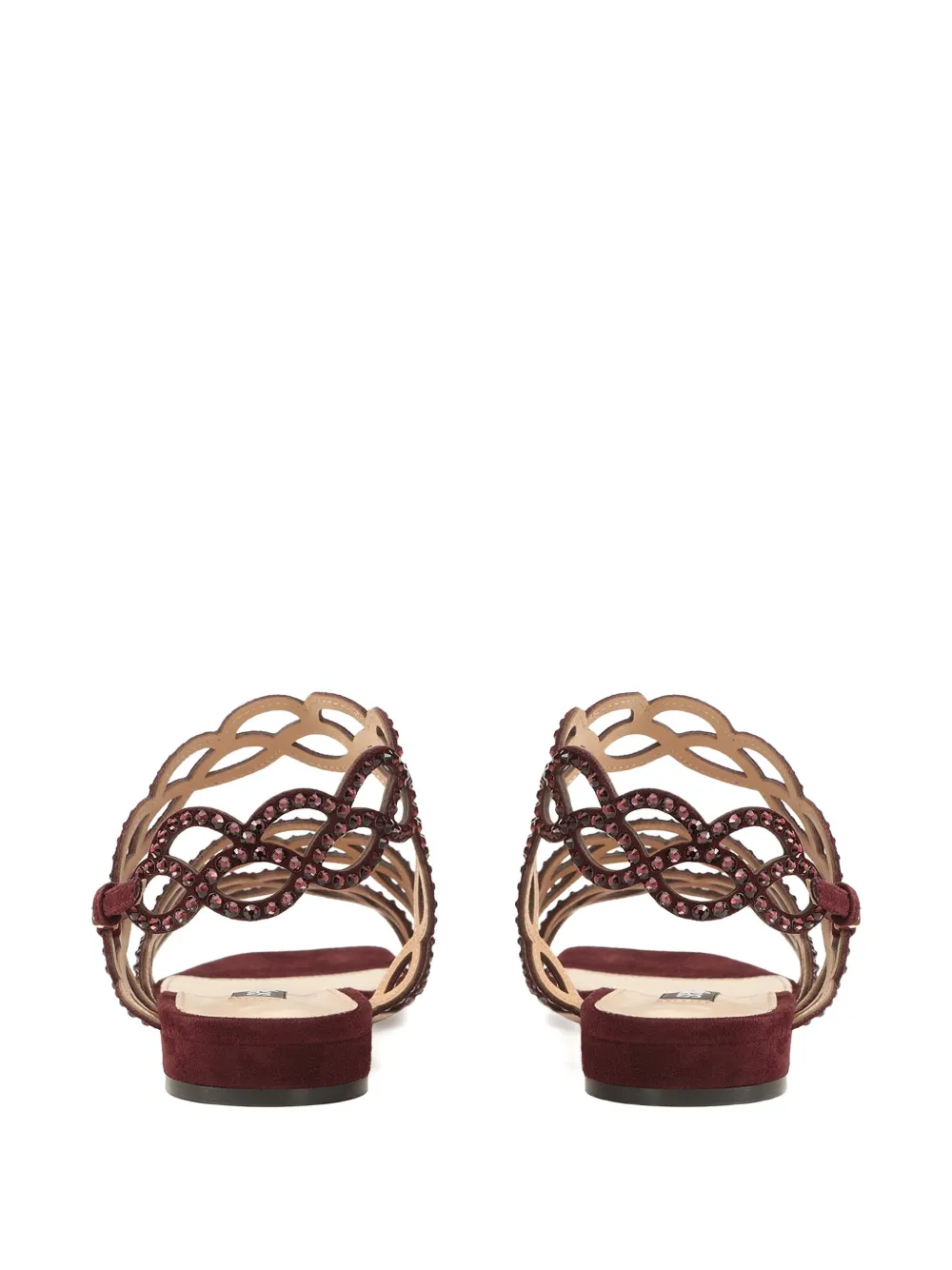 Sergio Rossi leather sandals Red
