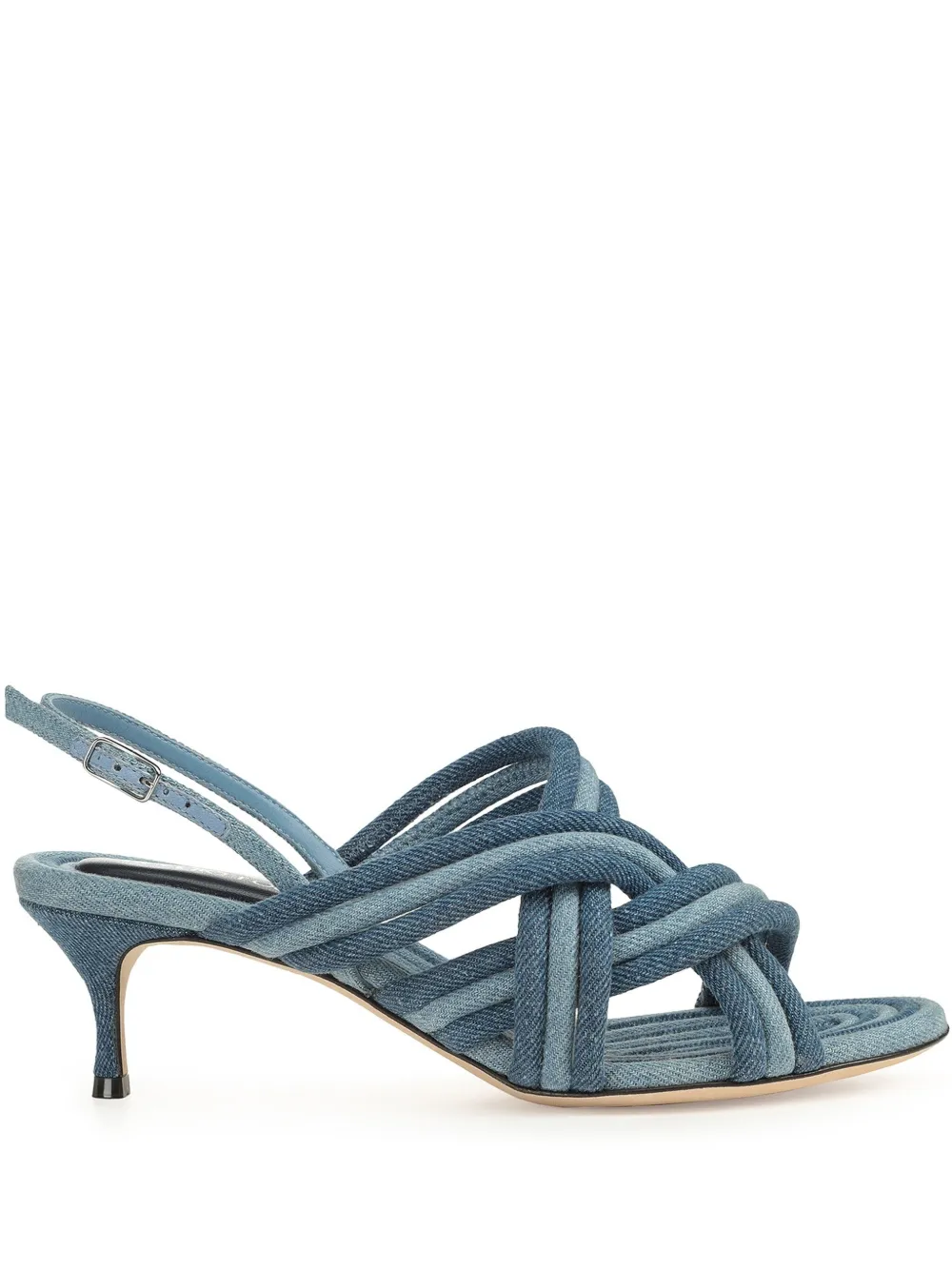 Sergio Rossi 50mm Watamu sandals Blue