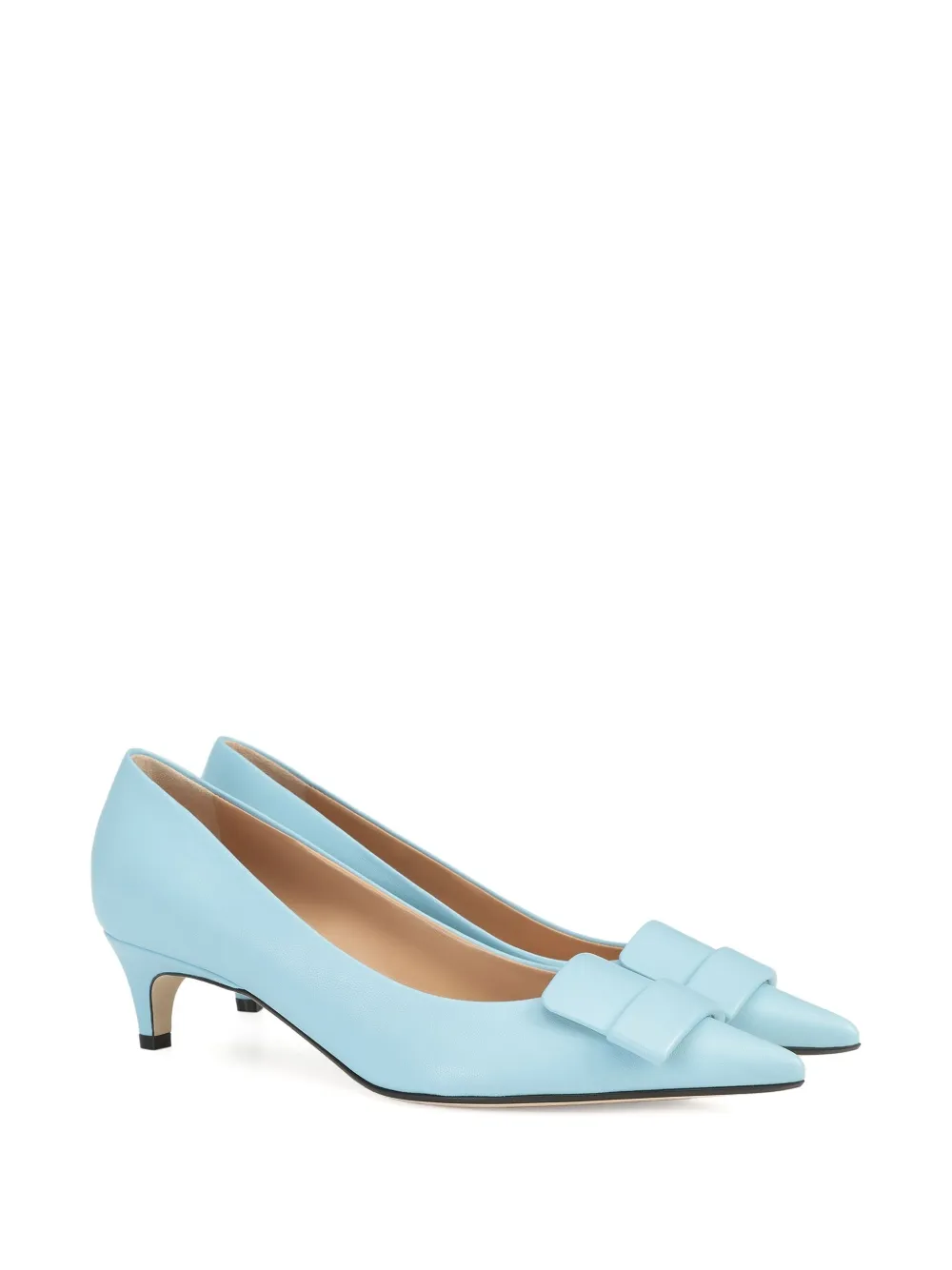 Sergio Rossi 45mm leather pumps Blue