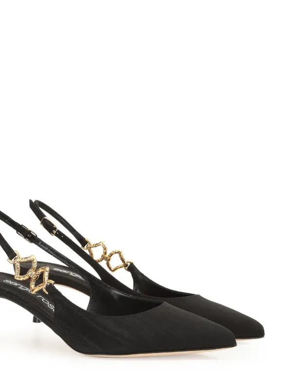 Sergio Rossi レザーパンプス | ブラック | FARFETCH JP