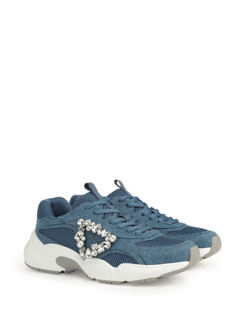 Sergio Rossi SR 0024 Precious sneakers Blauw