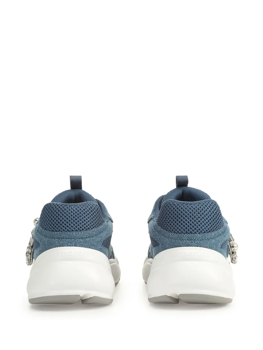 Sergio Rossi SR 0024 Precious sneakers Blauw