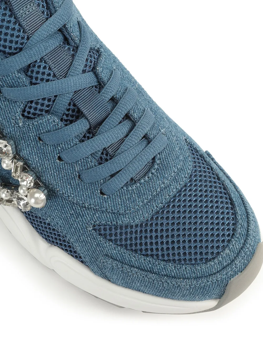Sergio Rossi SR 0024 Precious sneakers Blauw