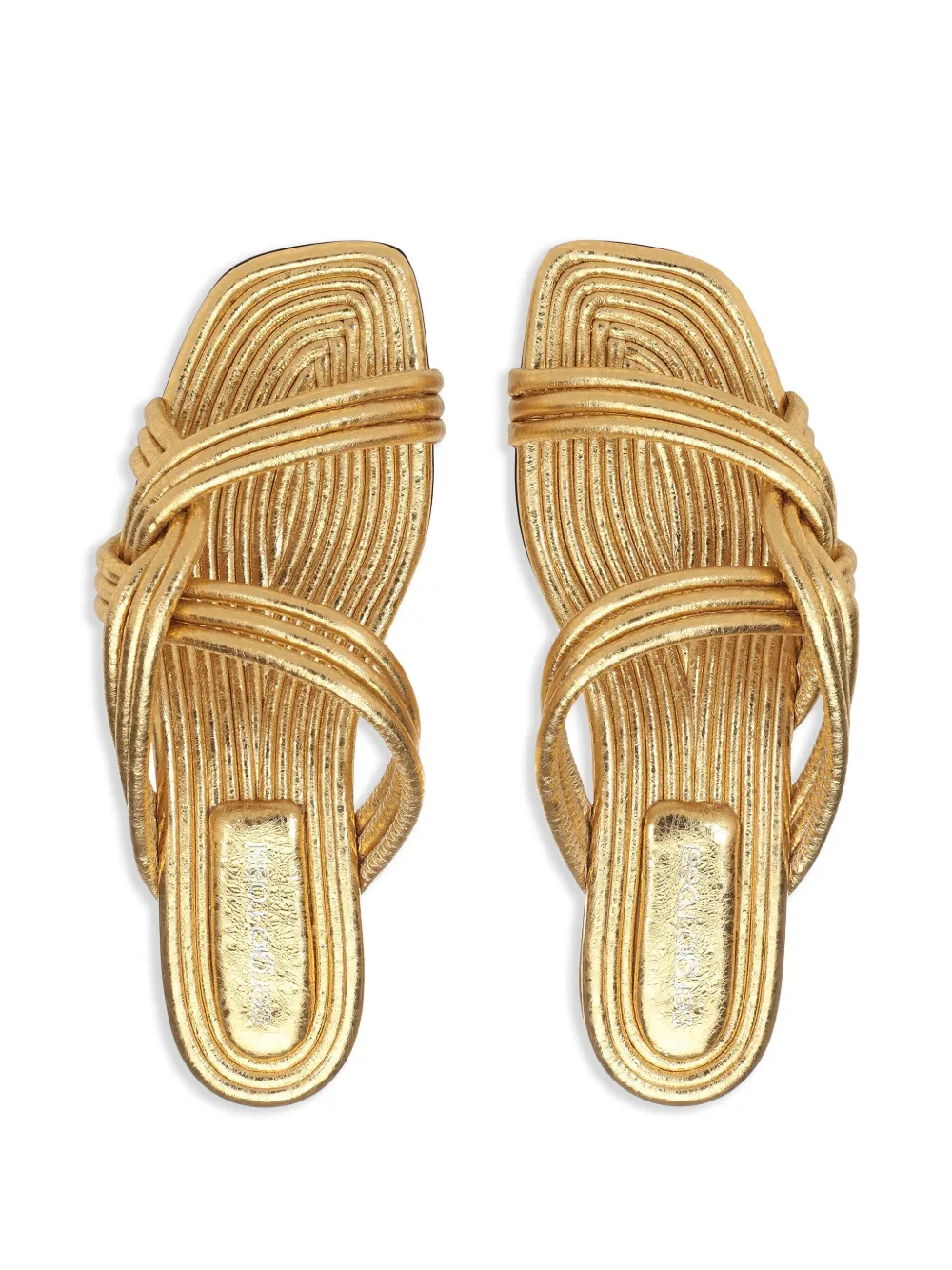 Sergio Rossi Watamu sandals Gold