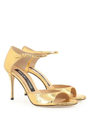 SERGIO ROSSI Godiva Sandal HH 90 mm サンダル Sandals Green High heel: 90mm, Godiva | Sergio Rossi