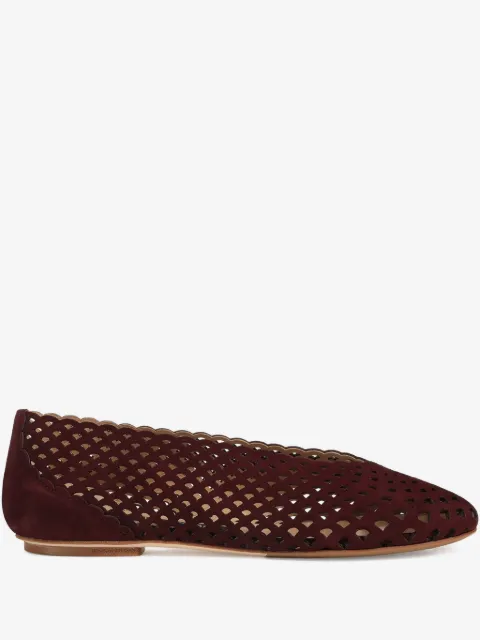 Sergio Rossi Ballerinas aus Leder