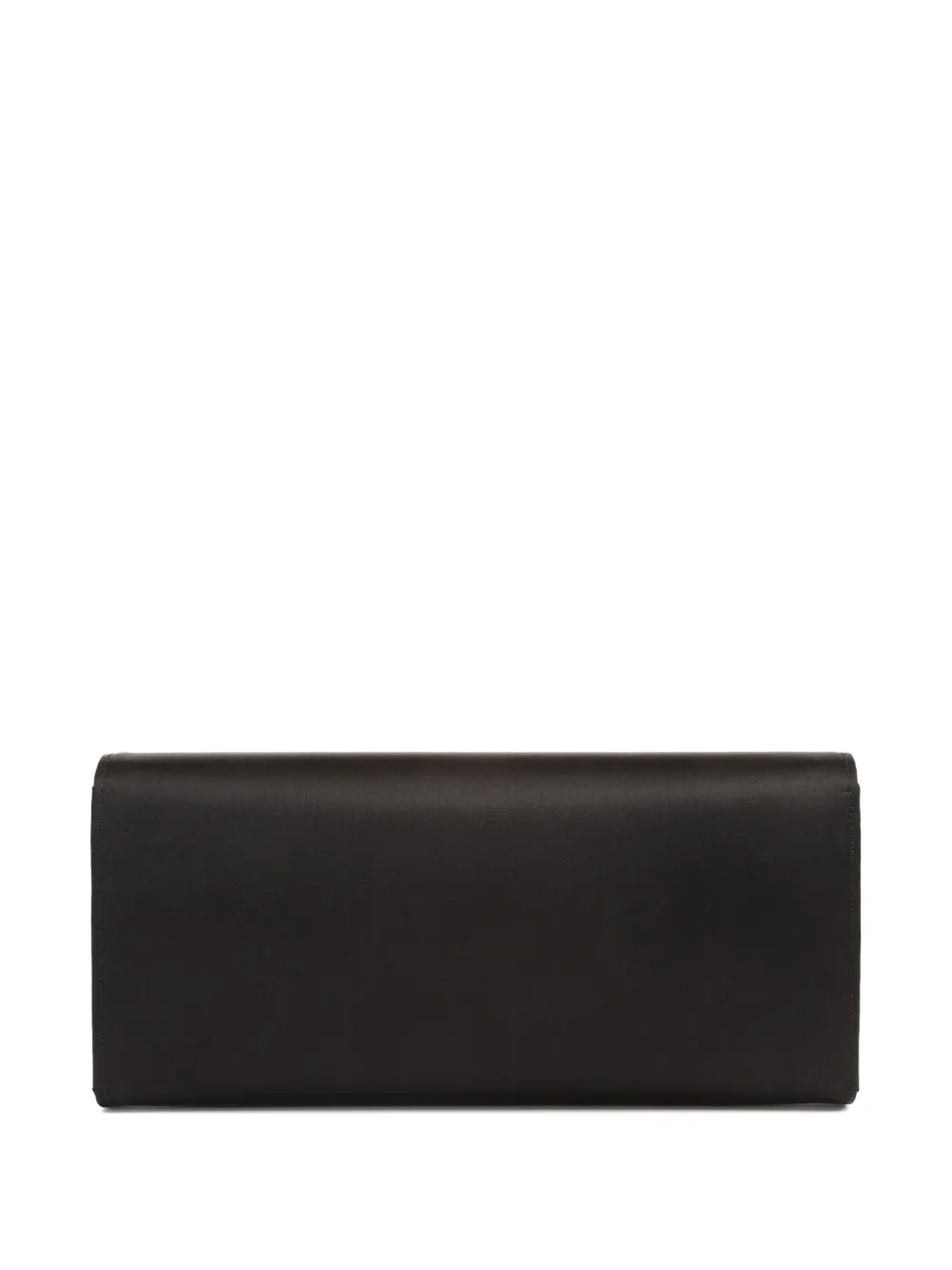 Sergio Rossi Precious satijnen clutch verfraaid met kristallen Zwart