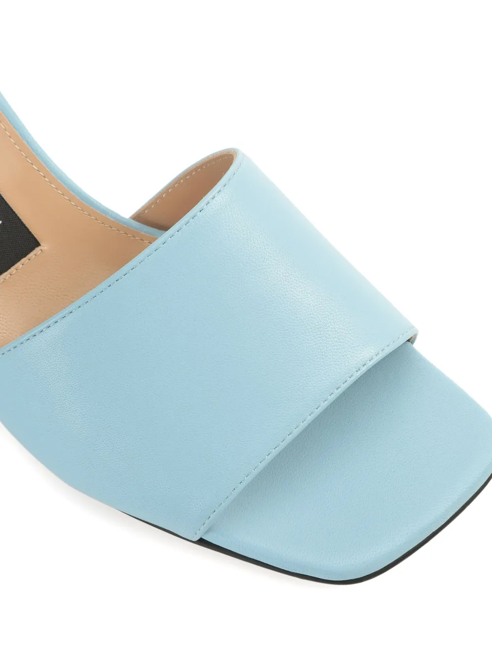 Sergio Rossi 45mm leather sandals Blue