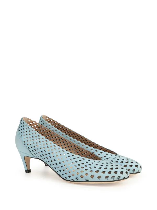 【★完売必至★】SERGIO ROSSI ☆ sr Micro Mermaid ブーツ Sergio Rossi Sr Micro Mermaid Pumps | Blue | FARFETCH