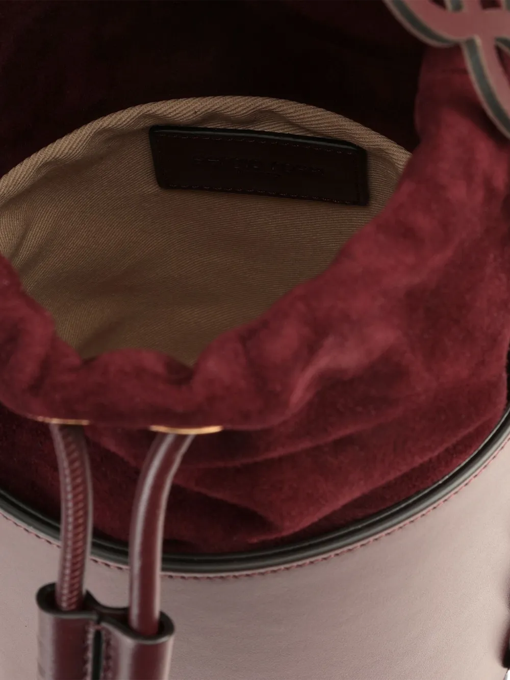 Sergio Rossi Sr Mermaid bucket-tas Rood