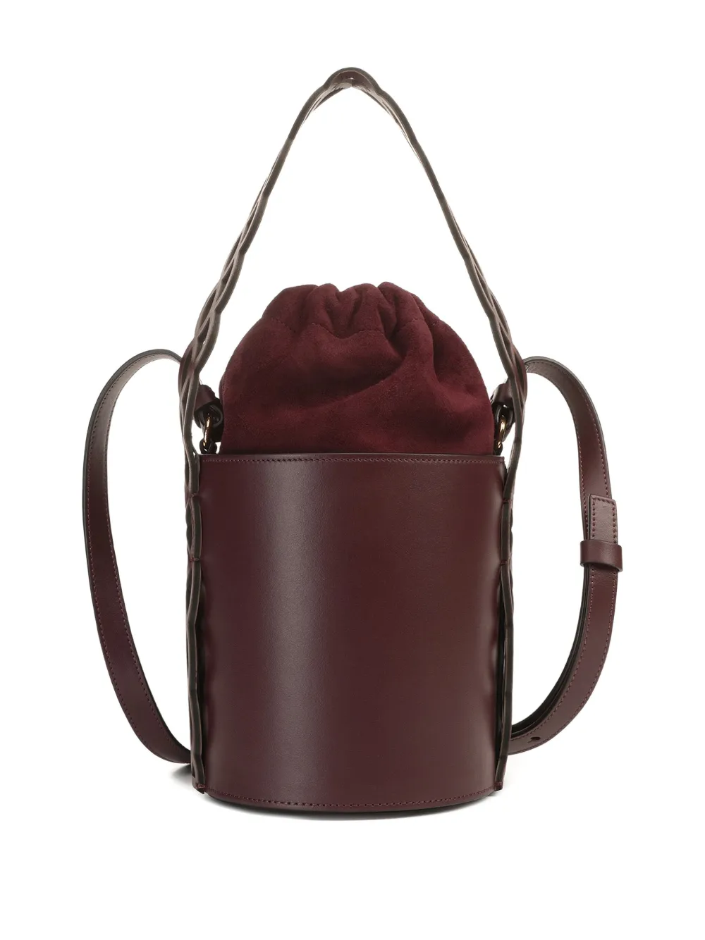 Sergio Rossi Sr Mermaid bucket-tas Rood