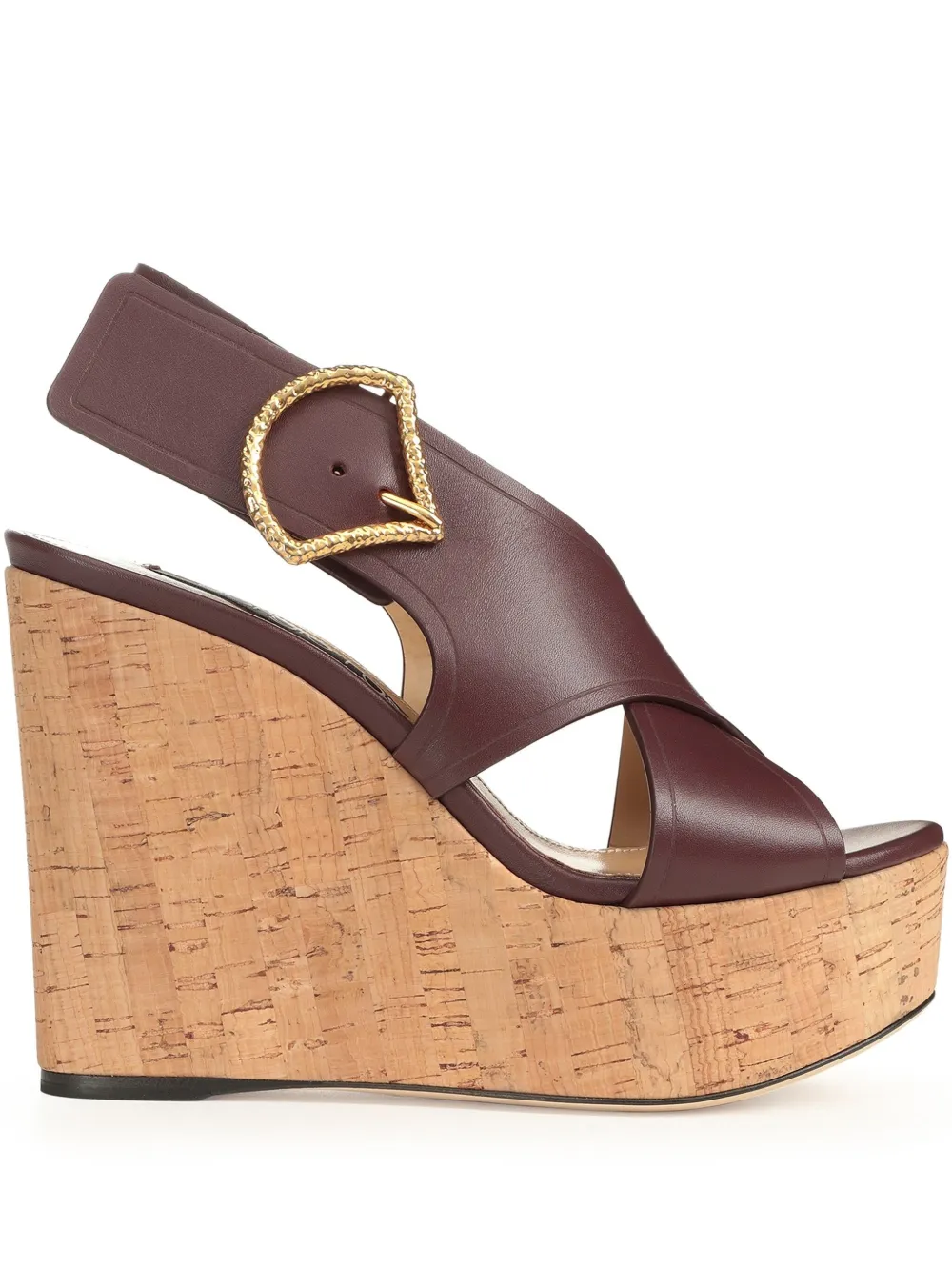 Sergio Rossi 75mm Sea Scale sandals Red