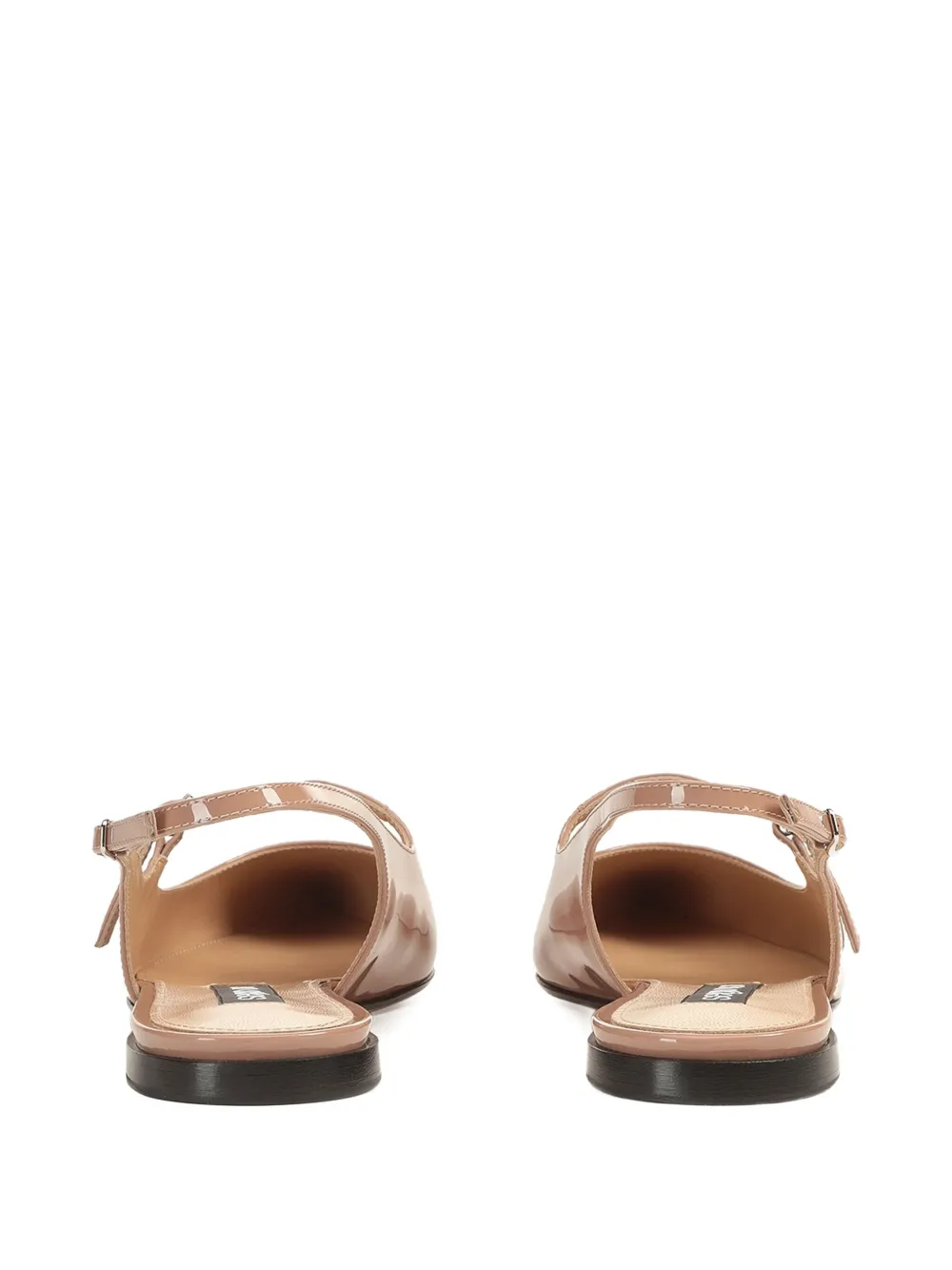 Sergio Rossi pointed-toe slingback pumps Neutrals