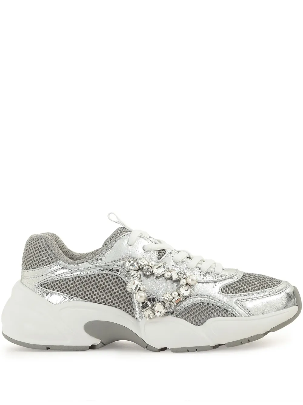 Sergio Rossi Sneakers Precious - Argento