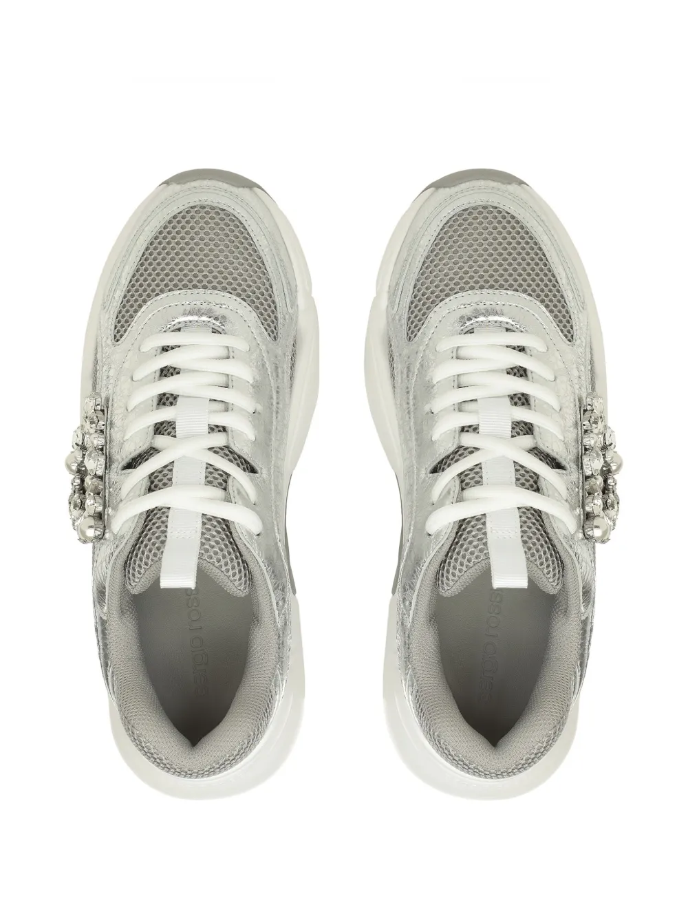 Sergio Rossi Precious sneakers Zilver
