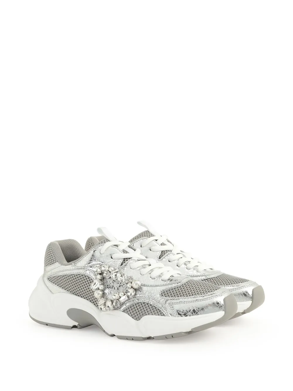 Sergio Rossi Precious sneakers Zilver