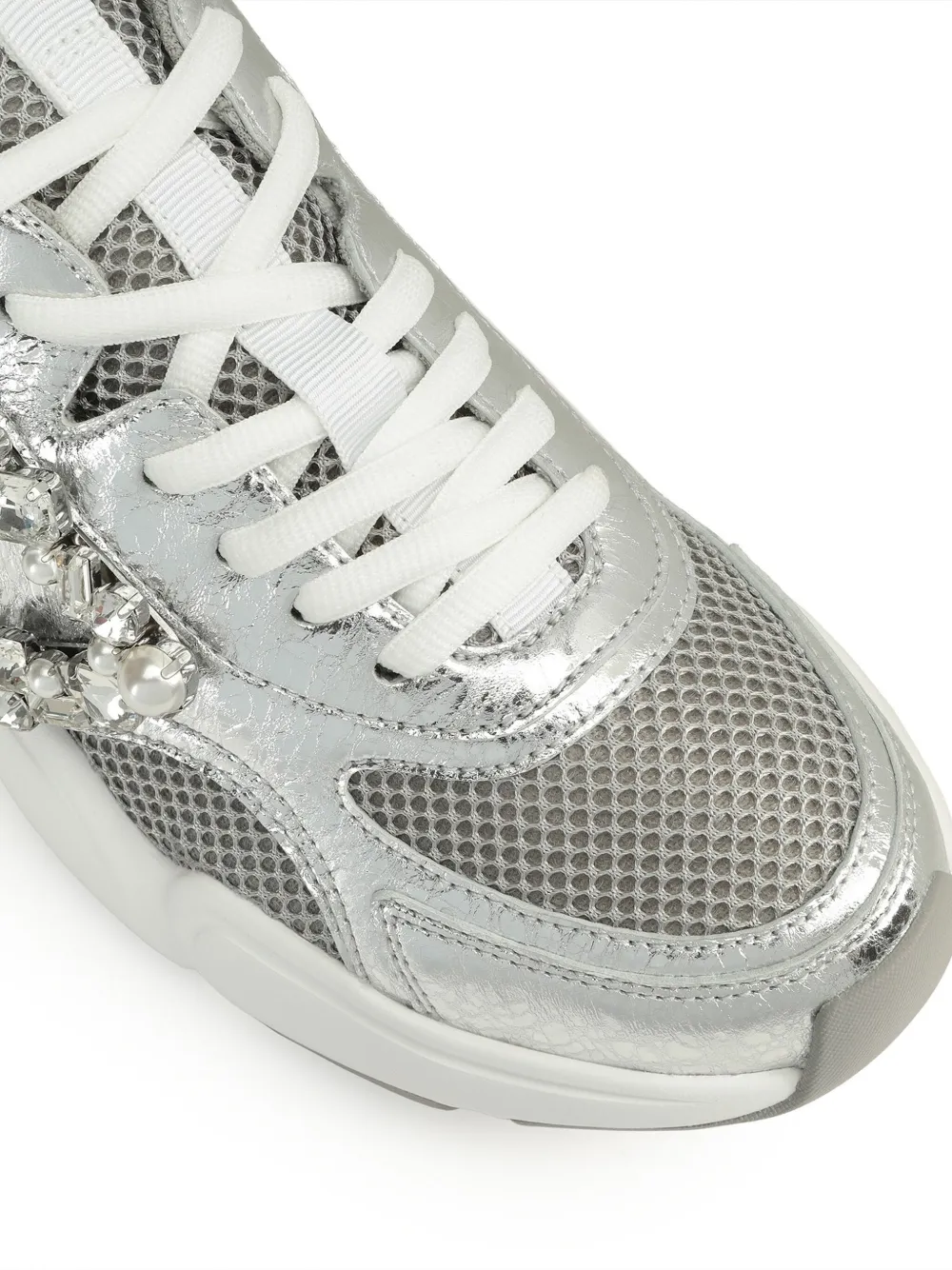 Sergio Rossi Precious sneakers Zilver