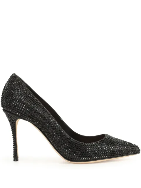 Sergio Rossi 90mm Godiva pumps
