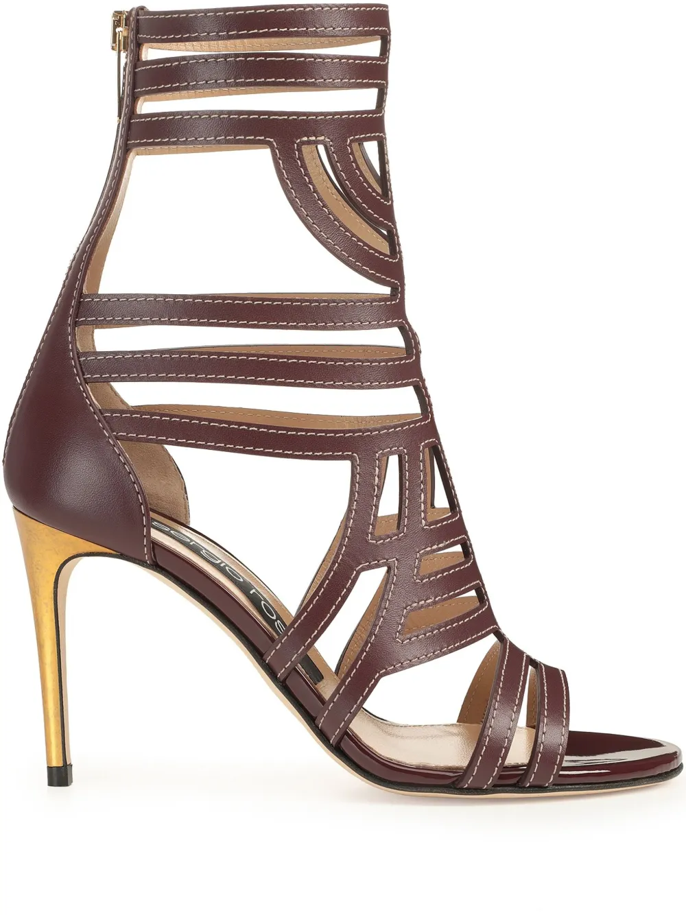 Sergio Rossi Sr Agate sandals Red