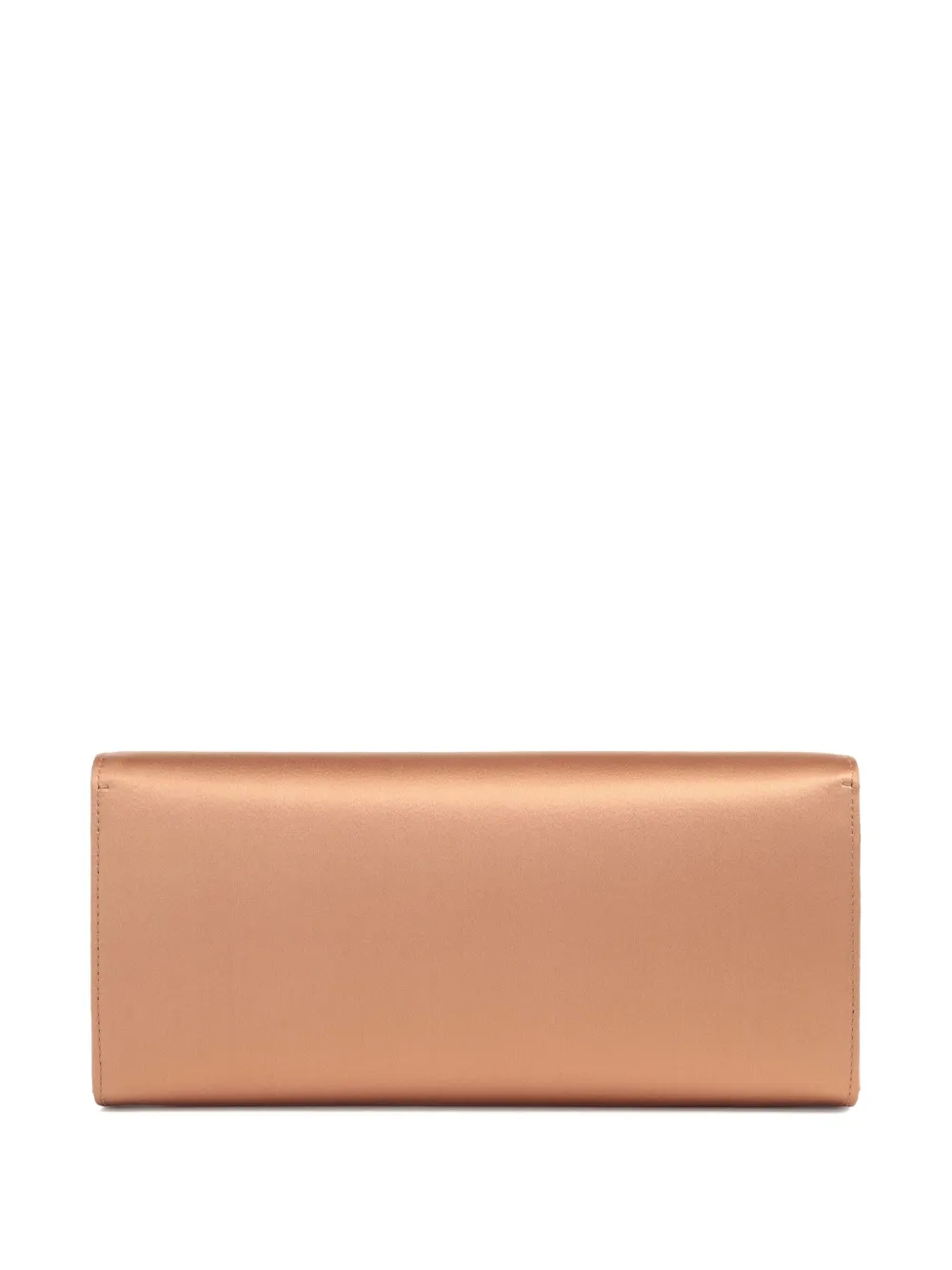 Sergio Rossi Precious satijnen clutch verfraaid met kristallen Beige