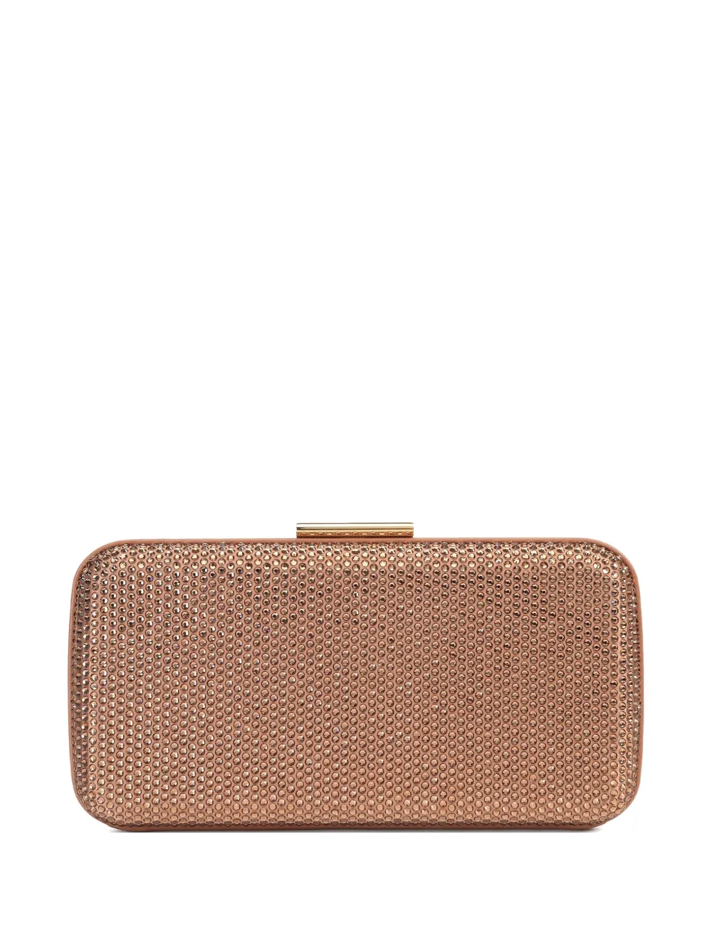 Sergio Rossi Secret clutch verfraaid met kristallen Roze