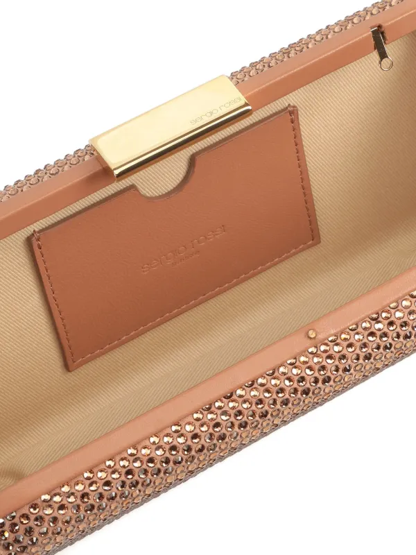 【直営店】Sergio Rossi Secret - Clutch クラッチバック Pochette Black , Secret - Clutch Black | Sergio Rossi