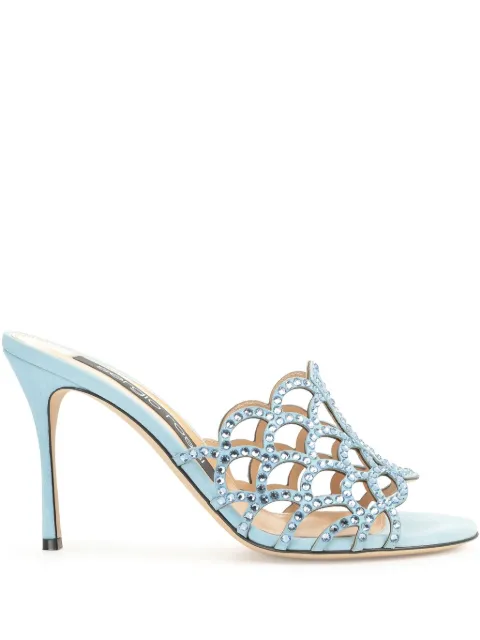 Sergio Rossi 90mm Mermaid sandals